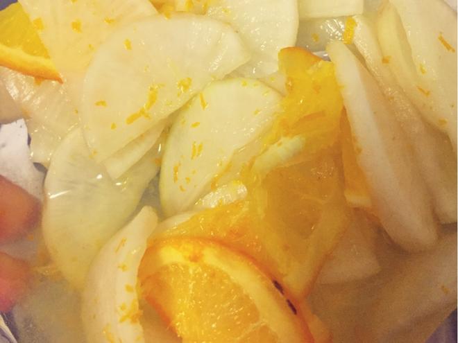 橙香萝卜渍快手腌萝卜的做法