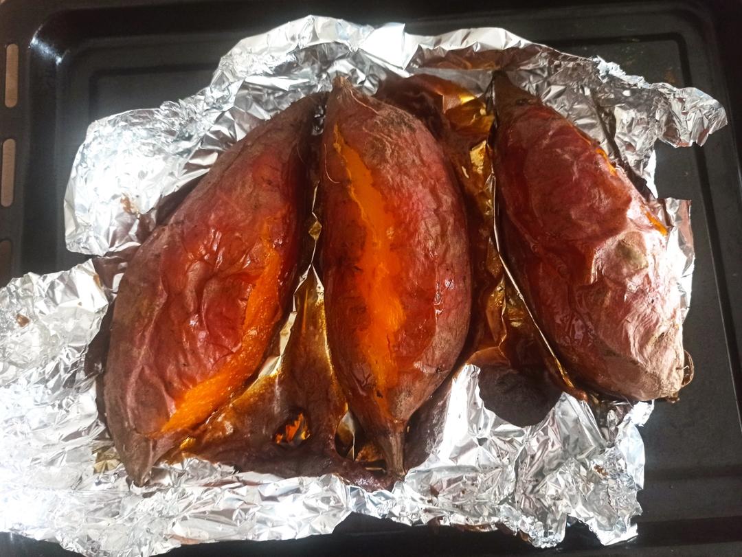 烤红薯烤箱版-吃完想嗦手指