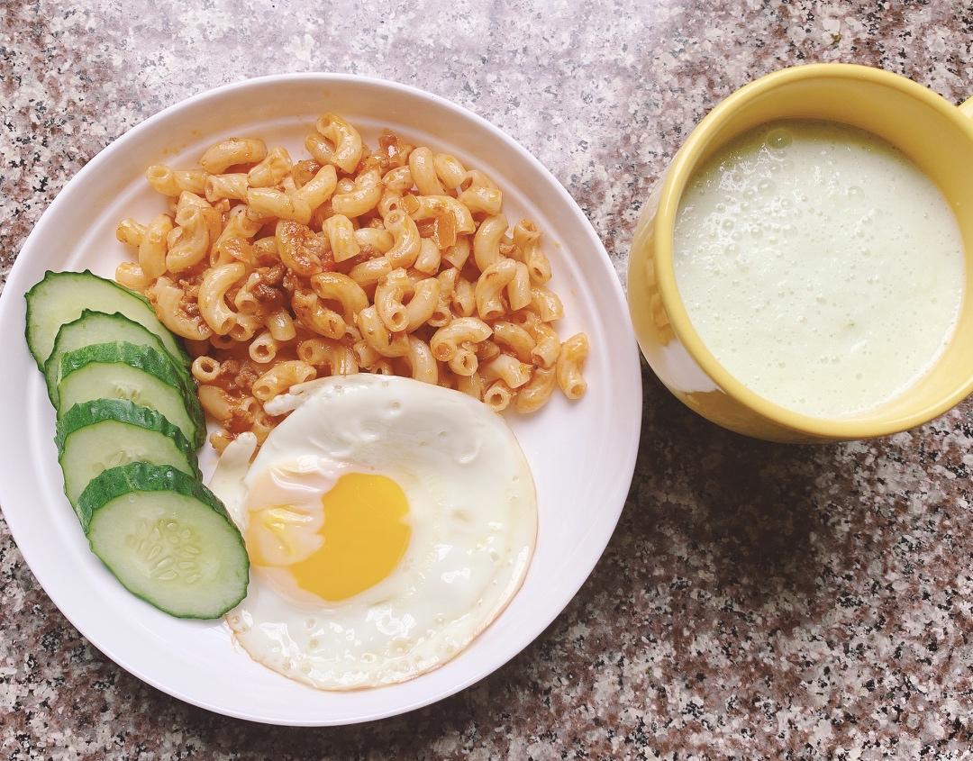 （完胜必胜客的）番茄肉酱意大利面～