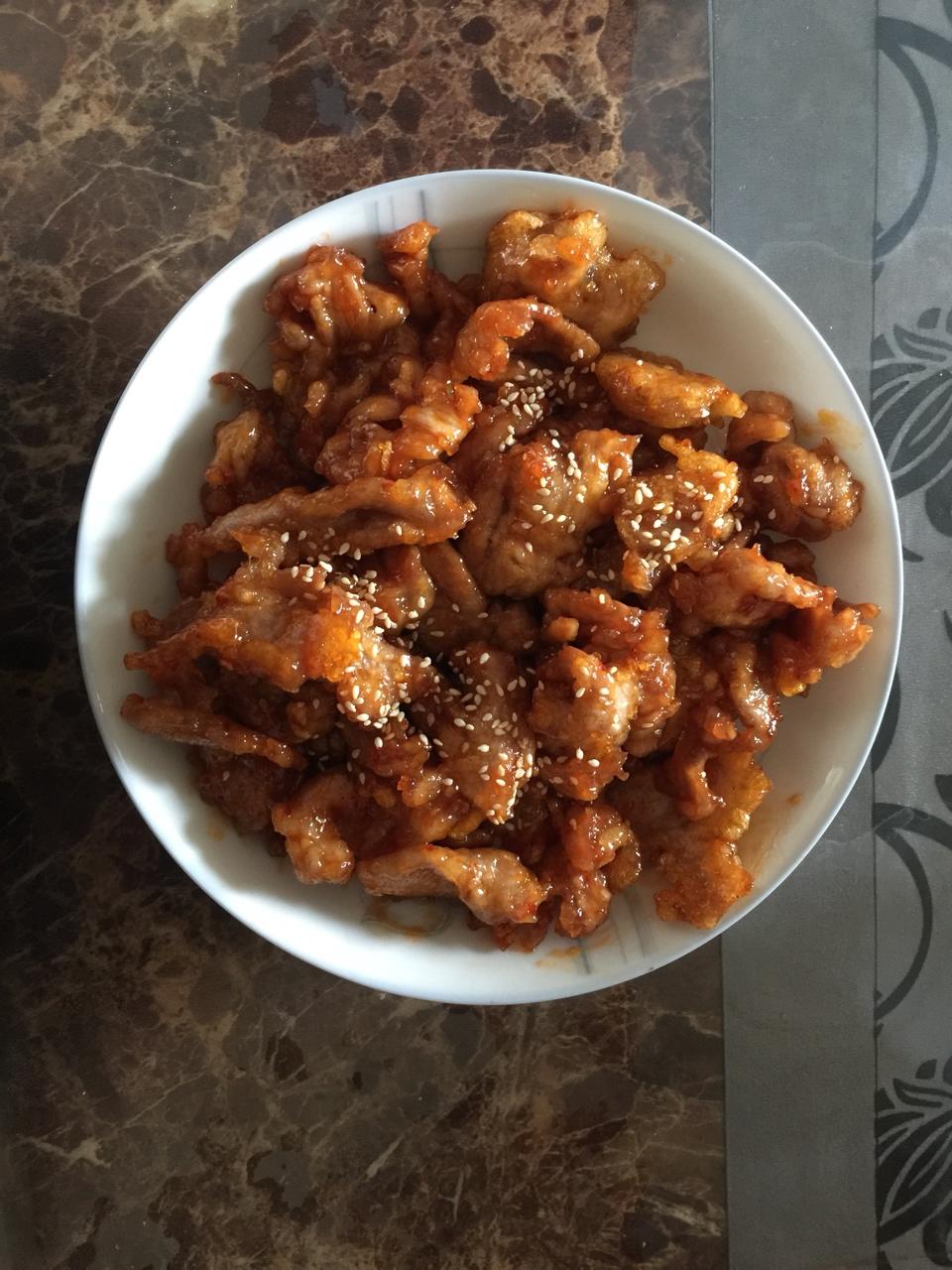 糖醋里脊（附快速万能糖醋汁）