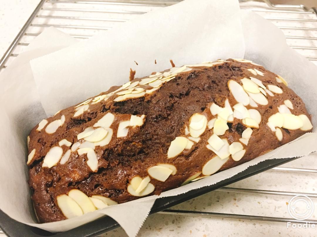 可能是最好吃的香蕉巧克力蛋糕