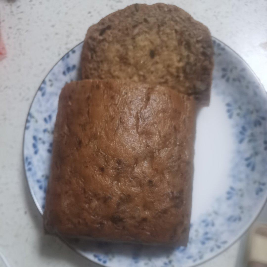 简易版香蕉核桃蛋糕