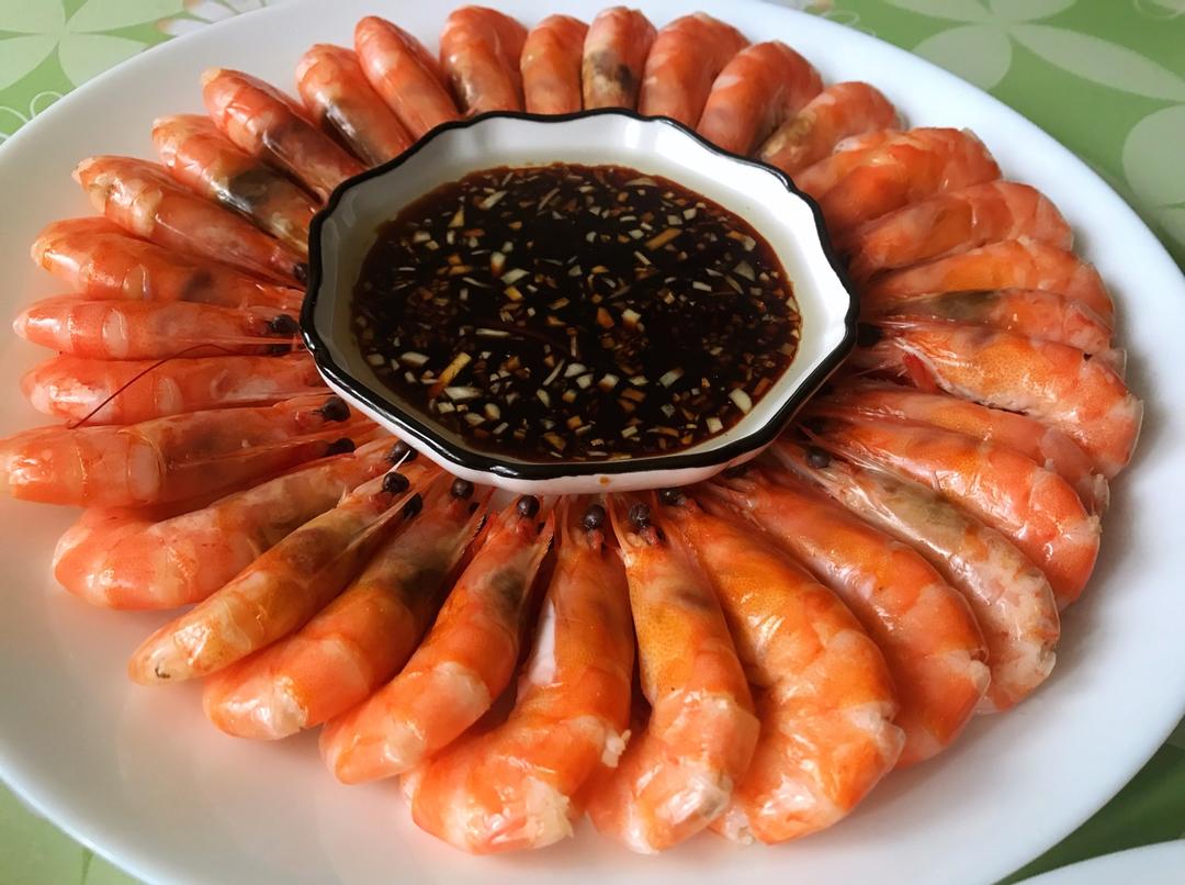 欢欢晓做的鲜美白灼虾