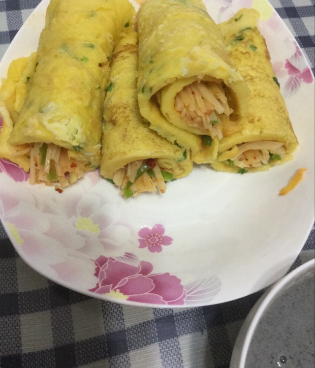 香葱鸡蛋饼