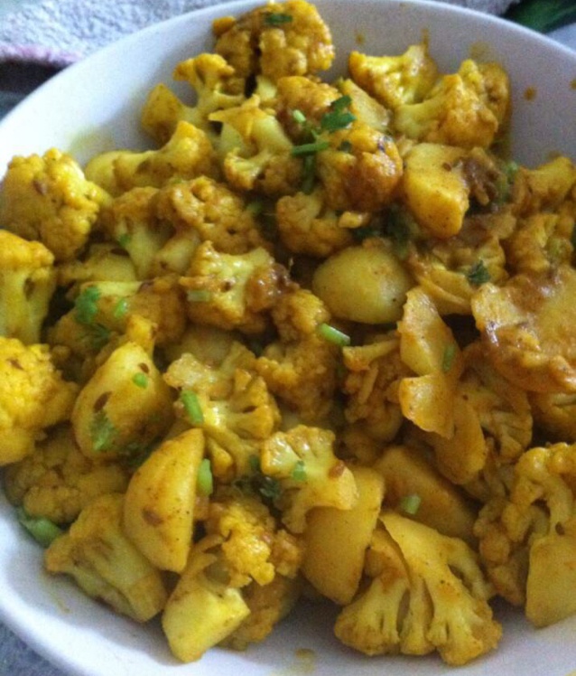 印度土豆花菜/Aloo Gobi