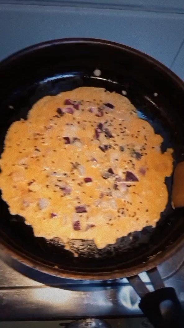 堂妈教你做泡菜饼