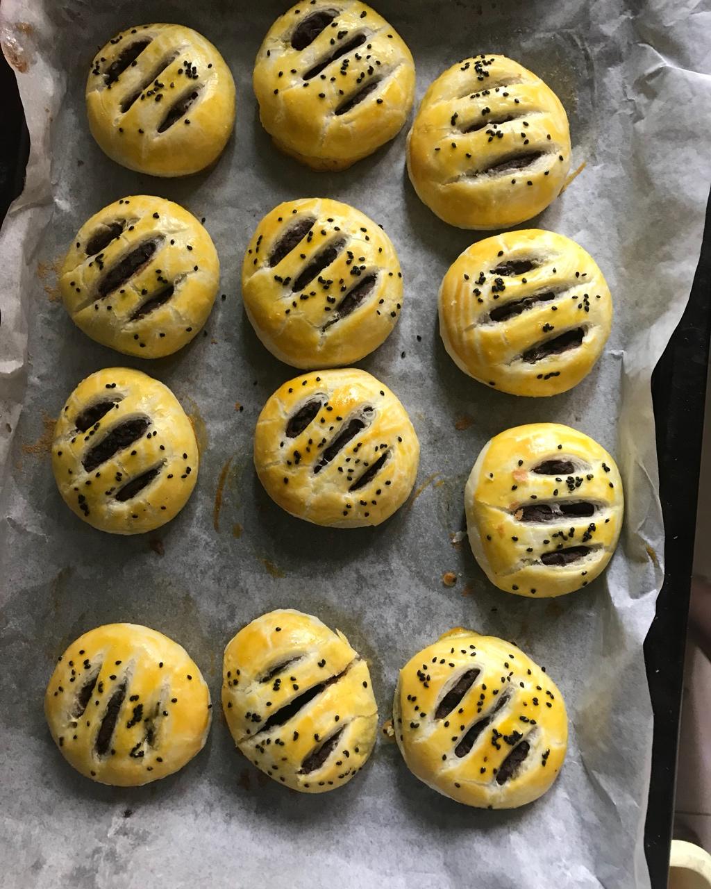 紫米馅老婆饼超快手（不用出膜不用醒面）