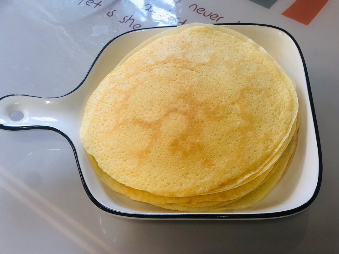 新手也会成功的法国传统可丽饼，不一般的丝滑