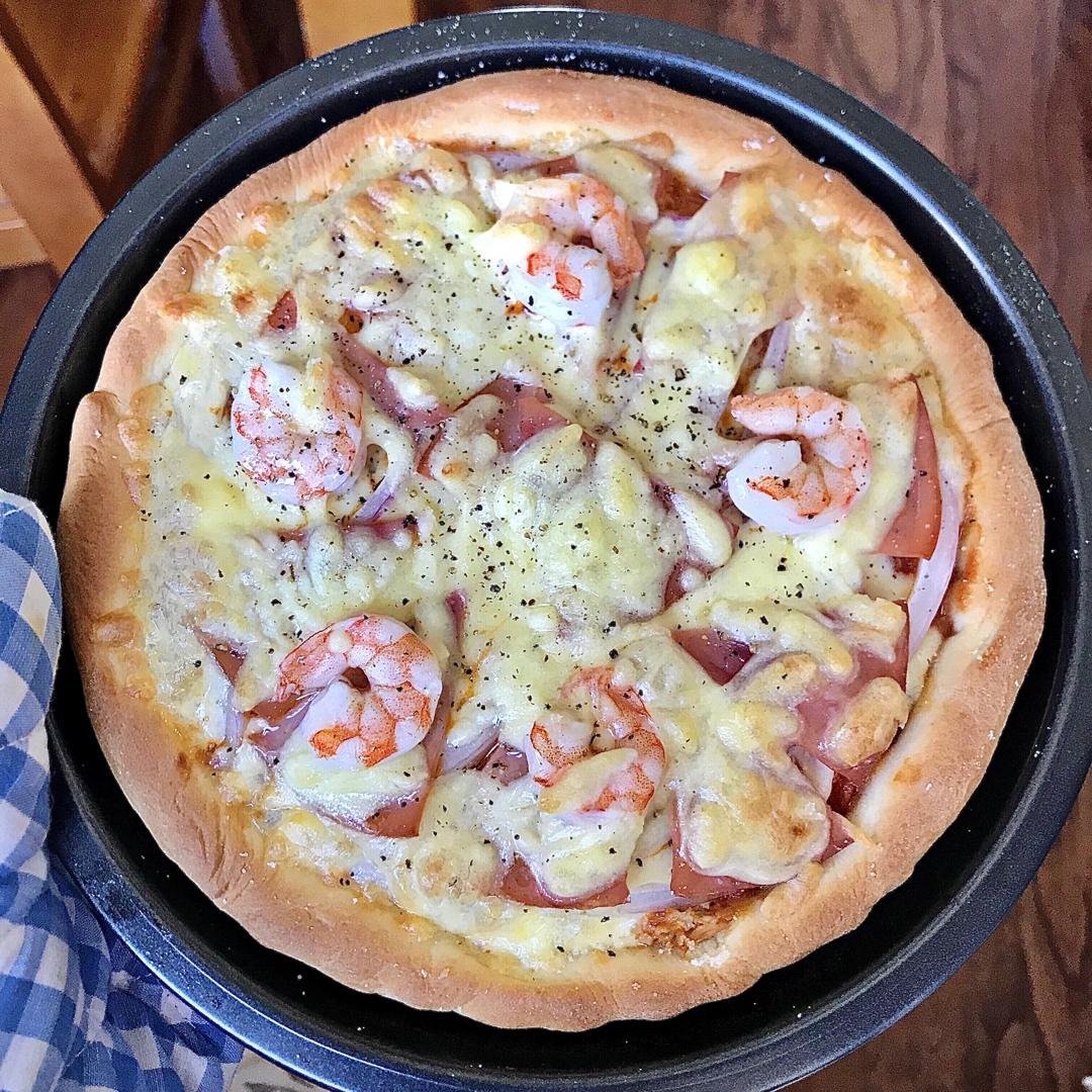 八寸披萨饼皮（四个）制作