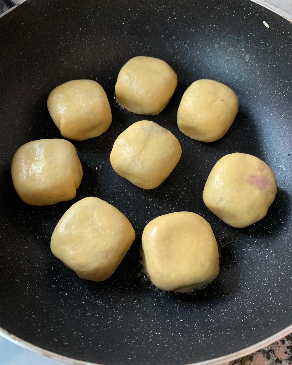 【爆浆紫薯仙豆糕】