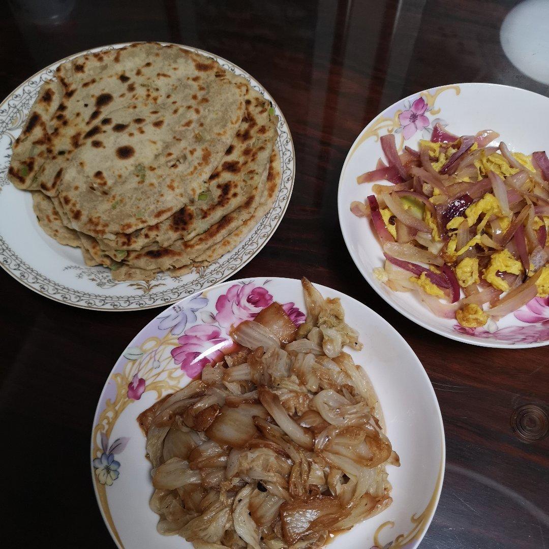 烫面油饼