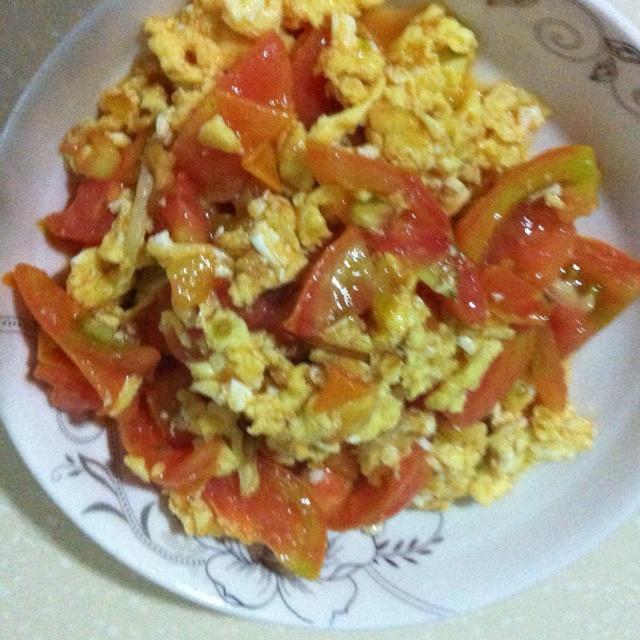 番茄炒鸡蛋的做法