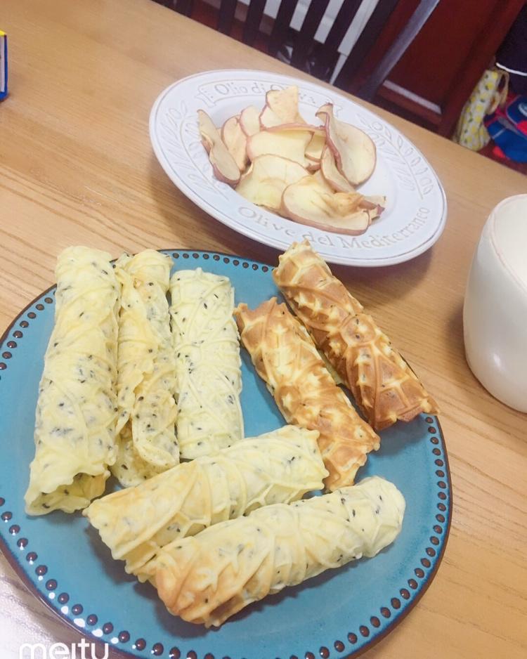 鸡蛋卷 脆皮蛋筒 冰淇淋绝配脆脆脆 无黄油不打发材料简单