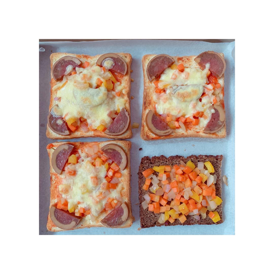 吐司披萨 ·儿童最爱的做法