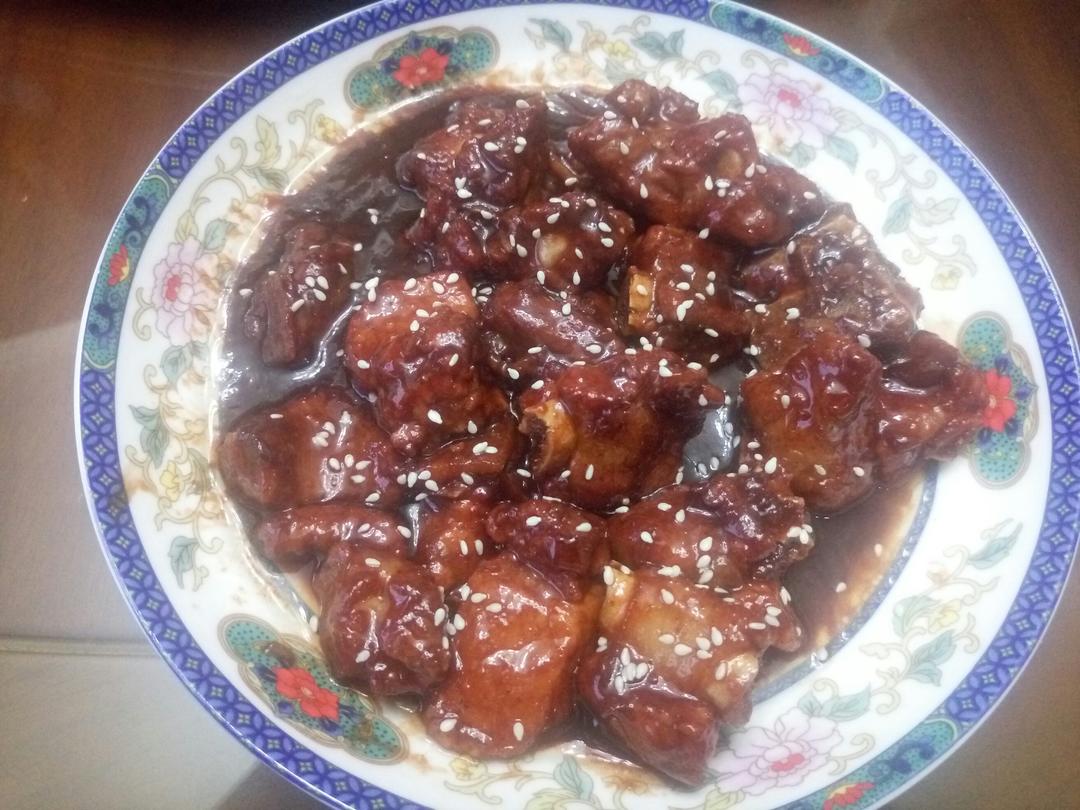 腐乳烧排骨