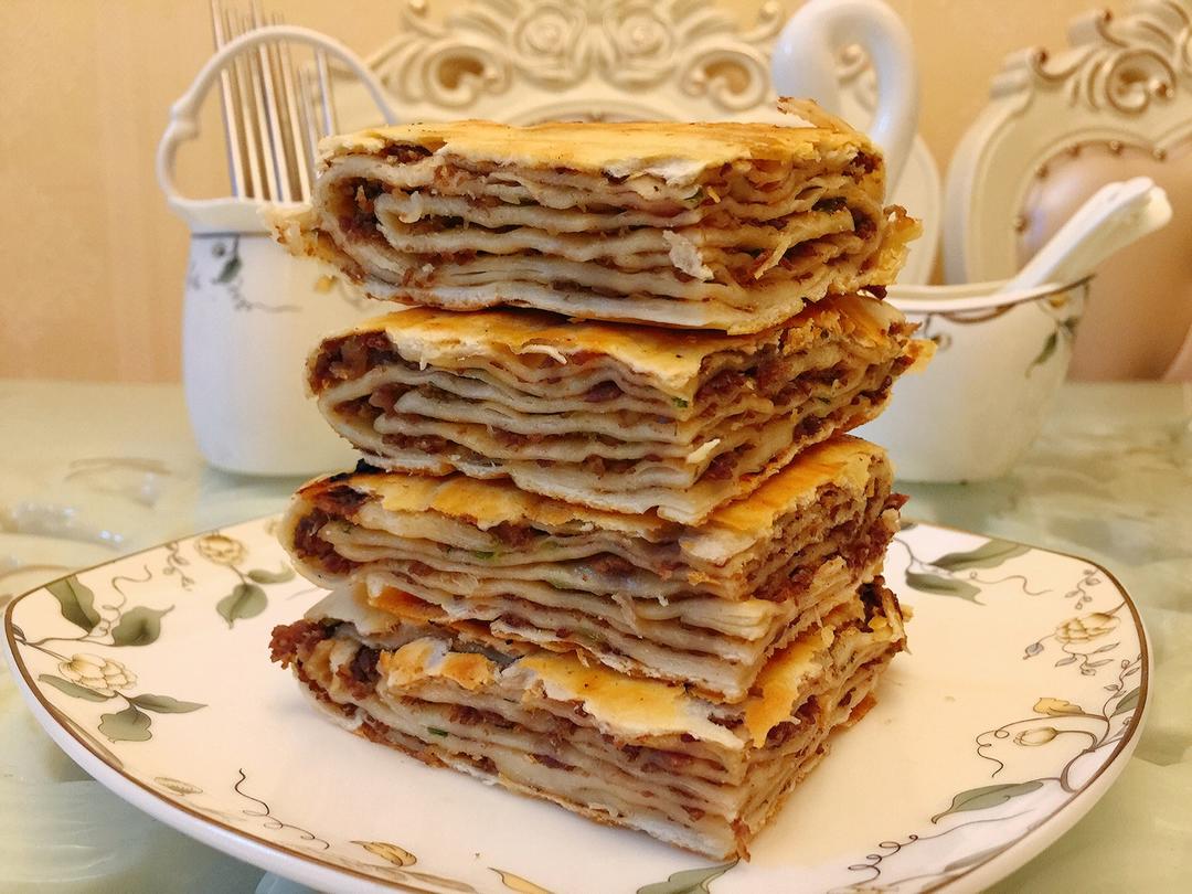 全麦千层飘香牛肉饼-附独家不露馅秘籍