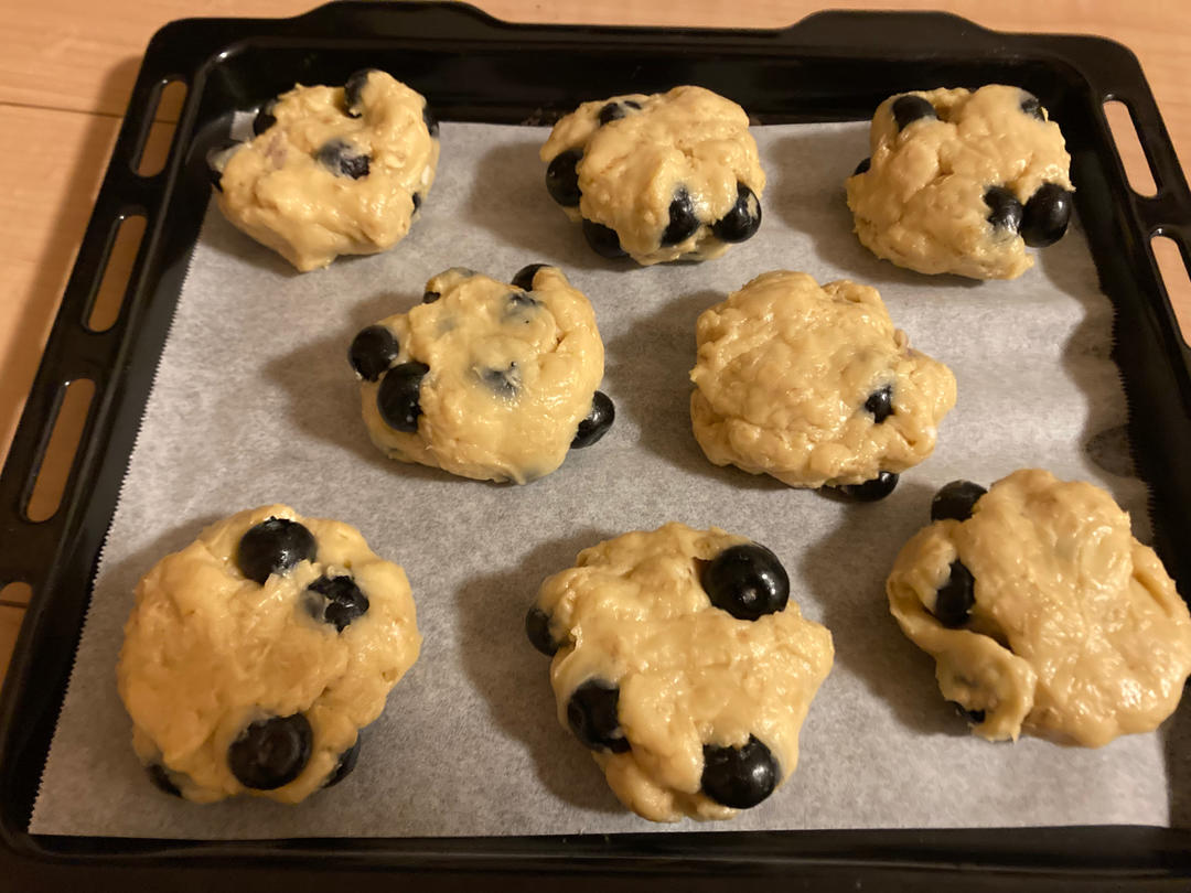 爆浆蓝莓软曲奇