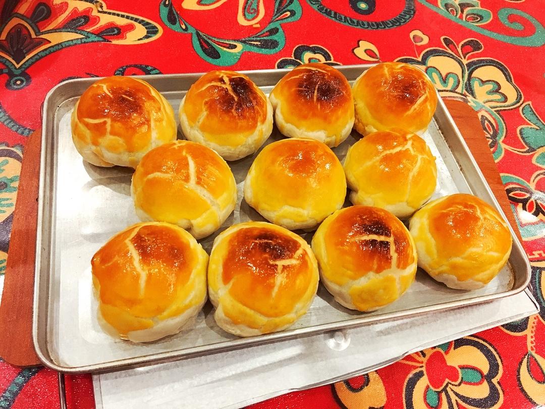 巨好擀的黄油版蛋黄酥