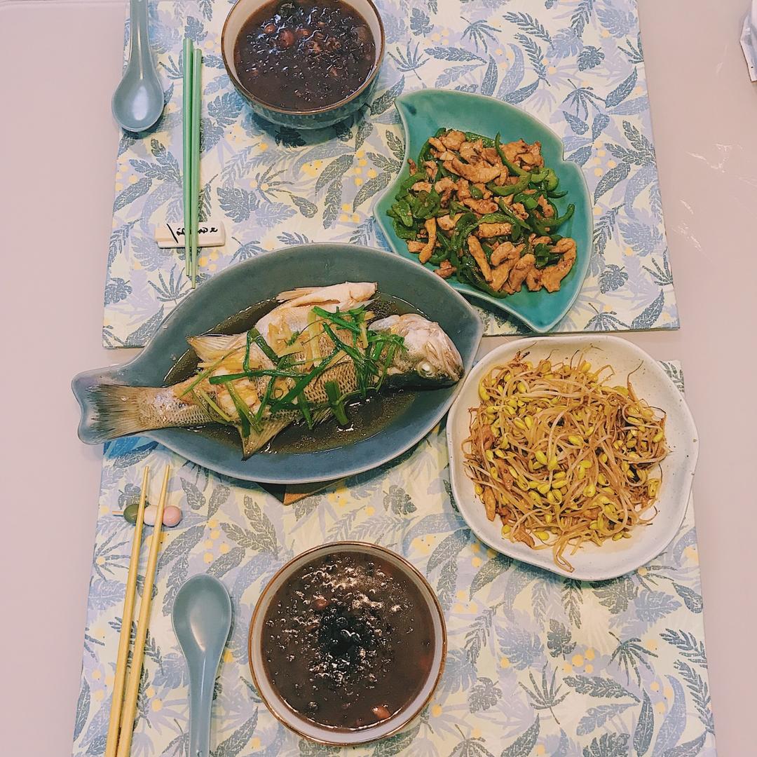 超入味清蒸鱼～清蒸鲈鱼桂花鱼（家常独创）