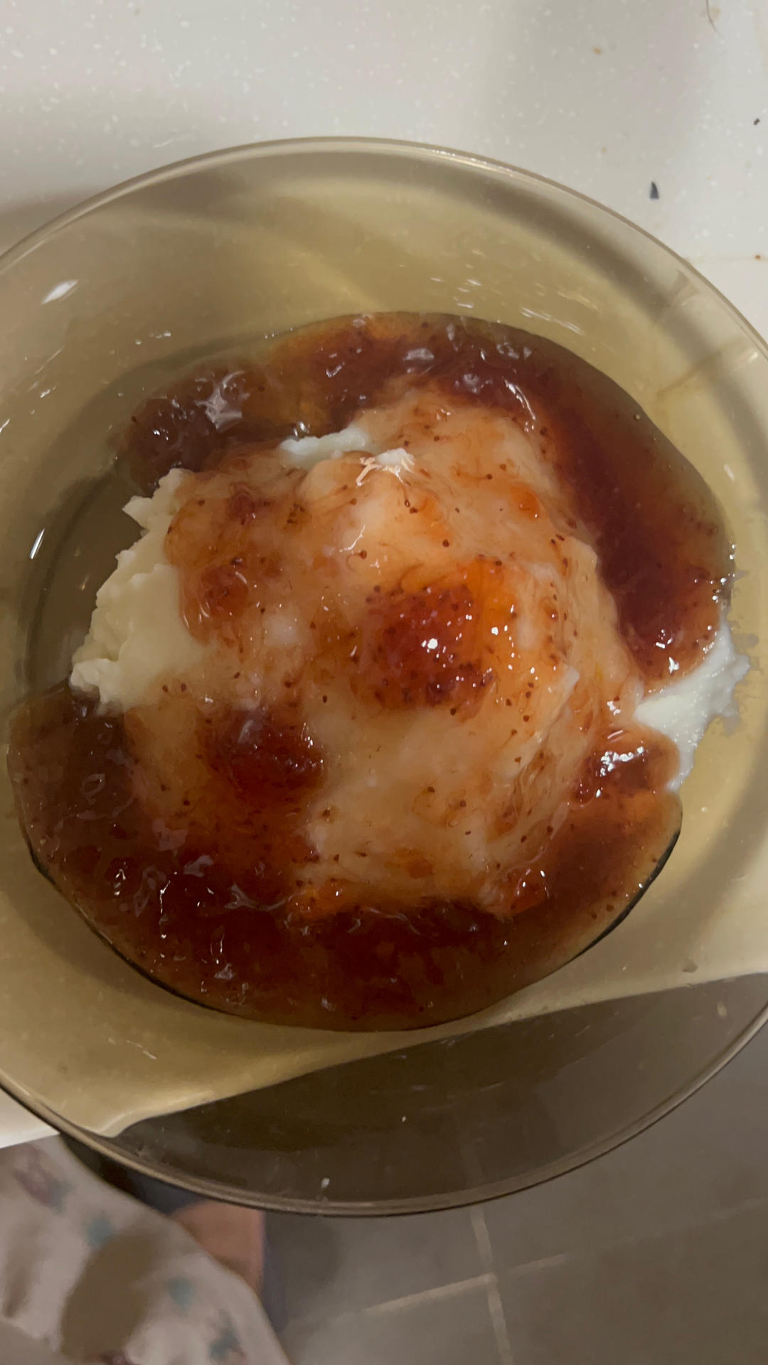 蓝莓山药泥