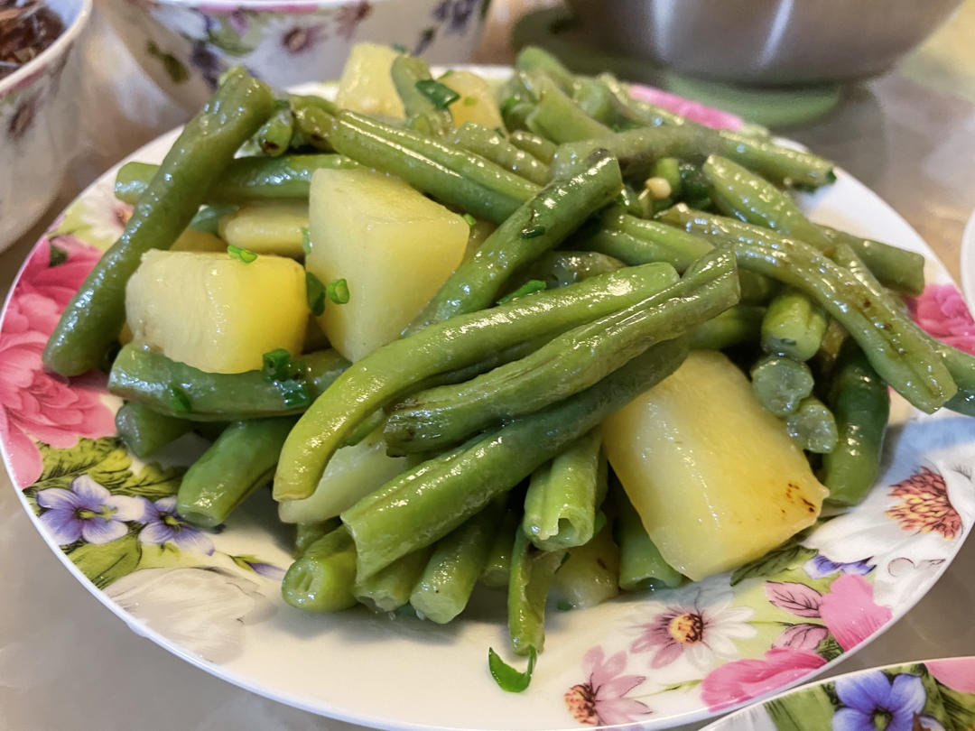 少油版四季豆烩土豆