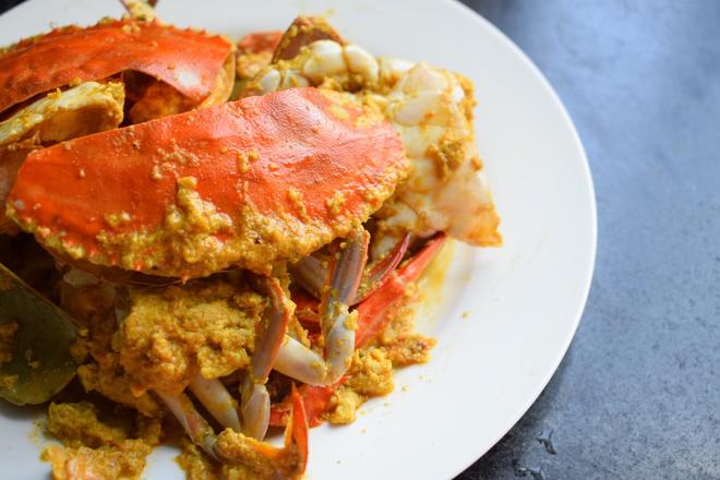 泰式黄咖喱蟹的做法