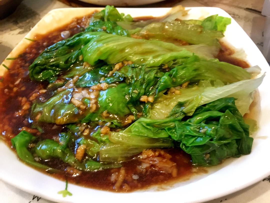 家常菜 蚝油生菜