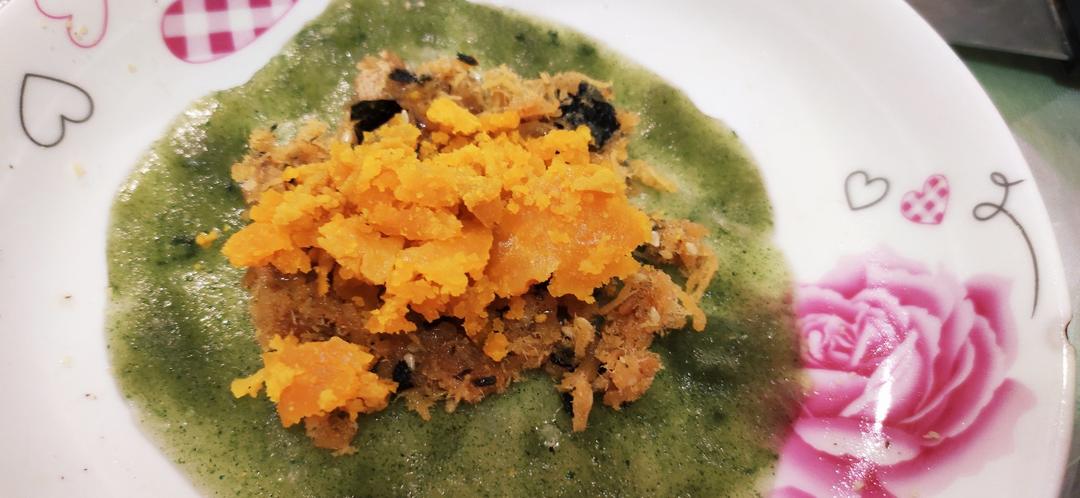 【低卡低碳】咸蛋肉松青团/艾草麻糍