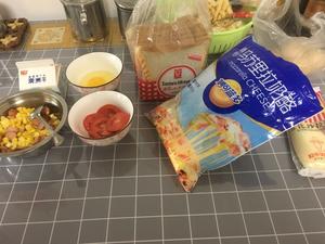 熔岩吐司（超多拉丝黄金奶酪）的做法 步骤1