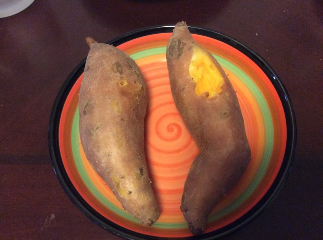 电饭煲煮红薯