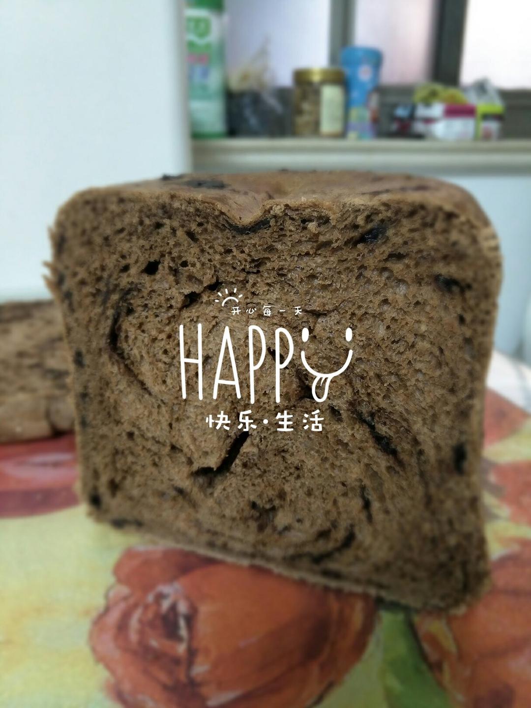 面包机预约法——巧克力吐司