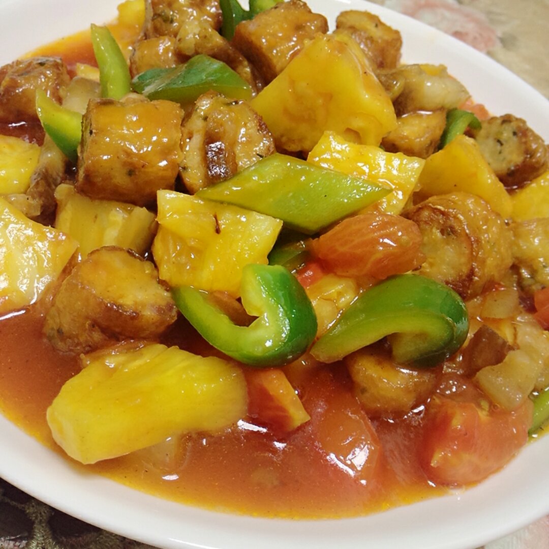 菠萝咕噜肉