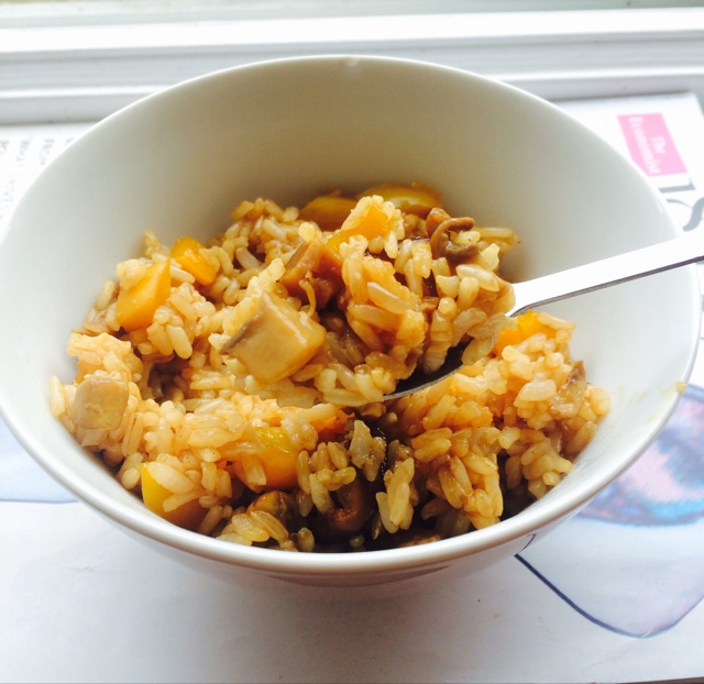 香菇油饭