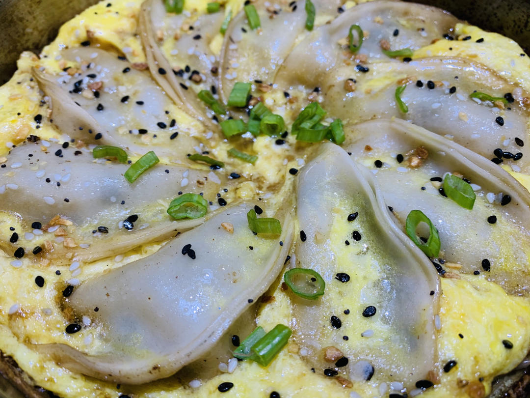 懒人快手抱蛋煎饺