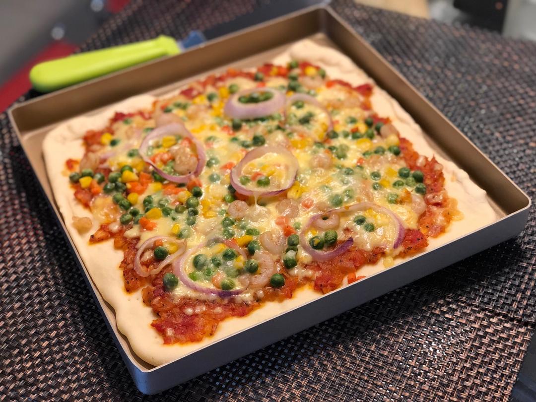 ss天后做的薄脆披萨(附五星酒店饼底配方)