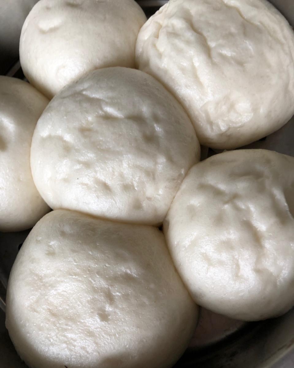 纯手工奶香馒头【无泡打粉，无添加】