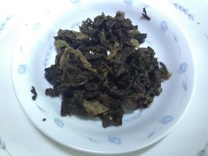 梅干菜腊肉馄饨皮糯米烧麦的做法 步骤2