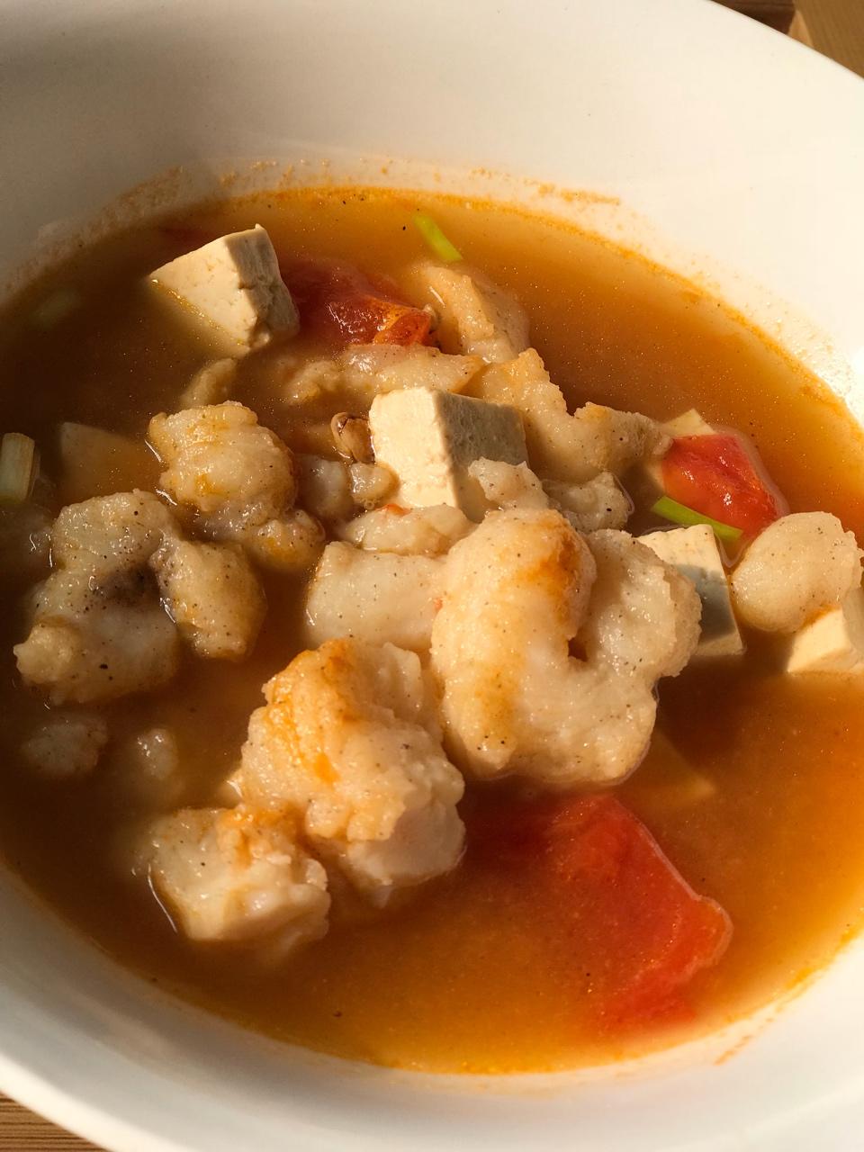 龙利鱼豆腐煲