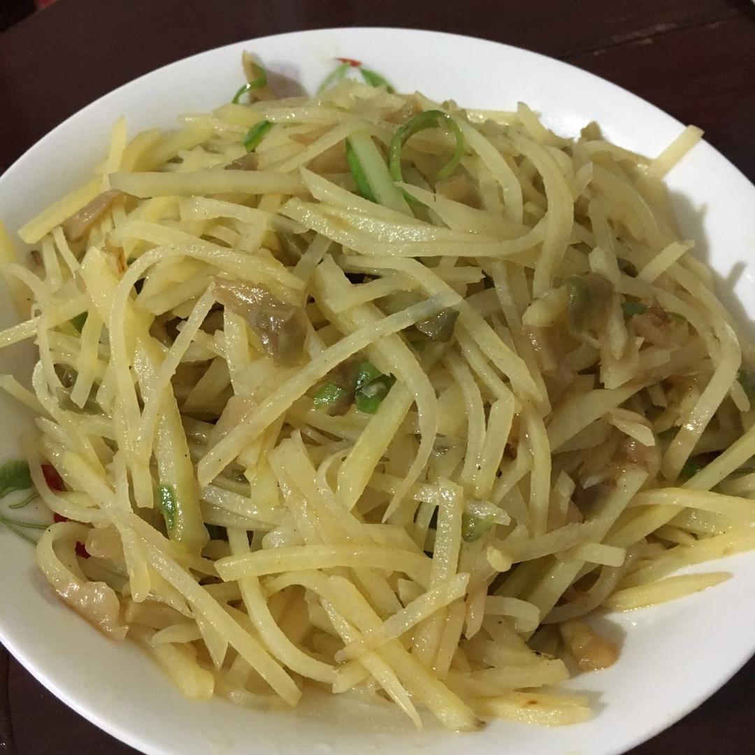 榨菜青椒土豆丝