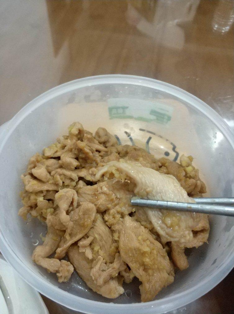 鸡胸肉生姜烧