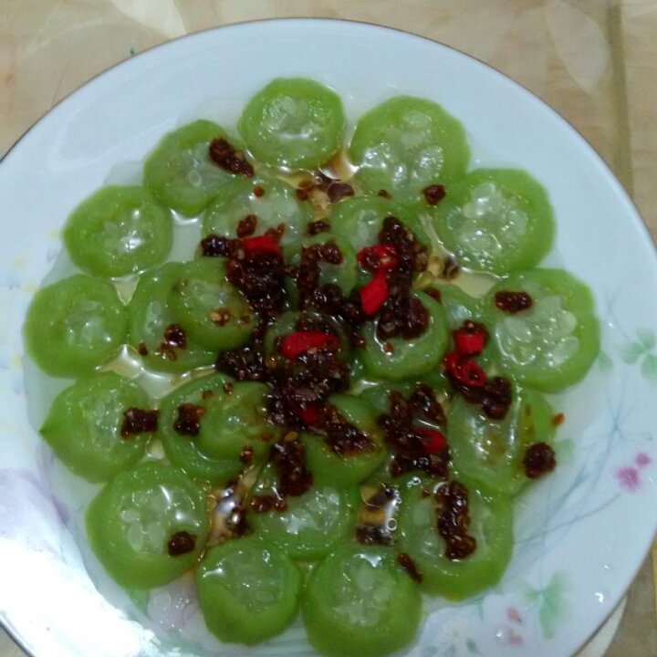 蒜蓉蒸丝瓜