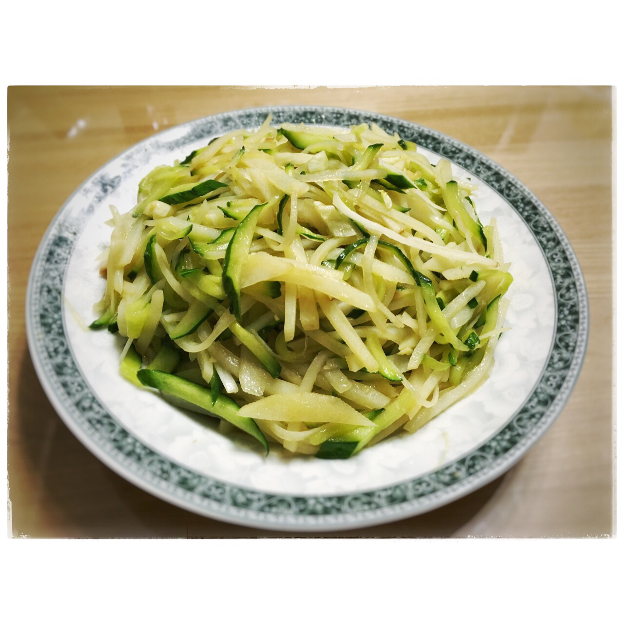 清淡菜 黄瓜炒土豆丝