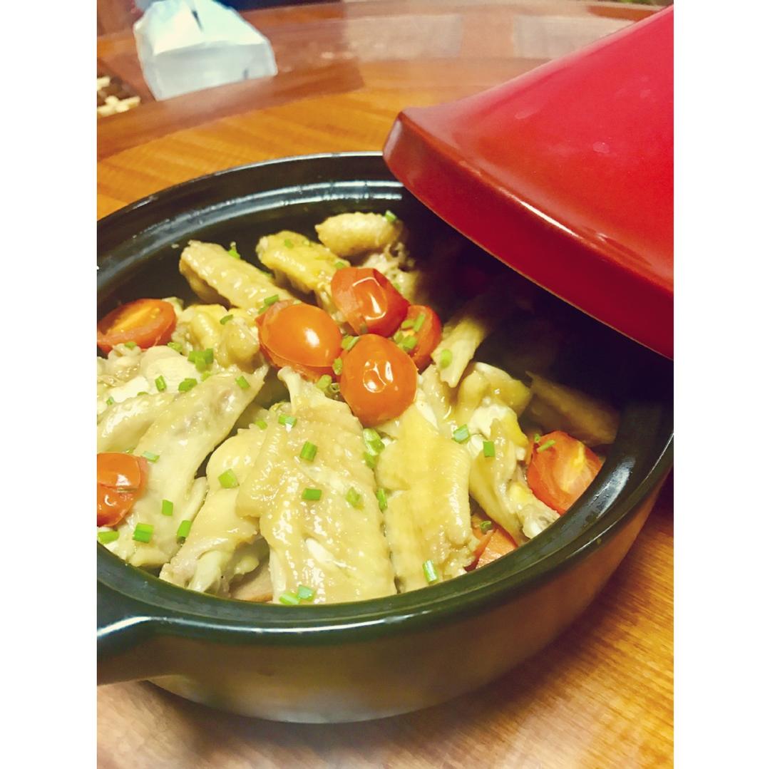 香薯鸡翅锅(塔吉锅)
