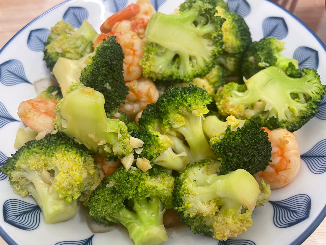 西蓝花虾仁