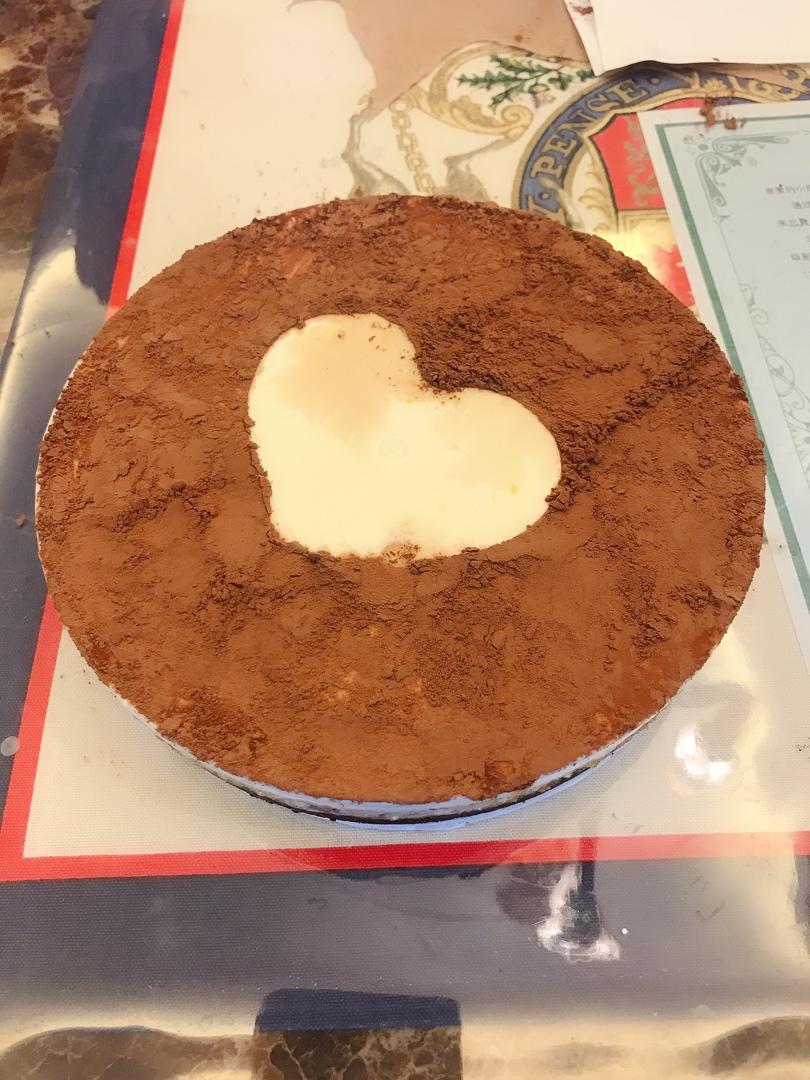 ㊙️🔥慕斯遇上重乳酪‼️好吃到爆双层芝士蛋糕