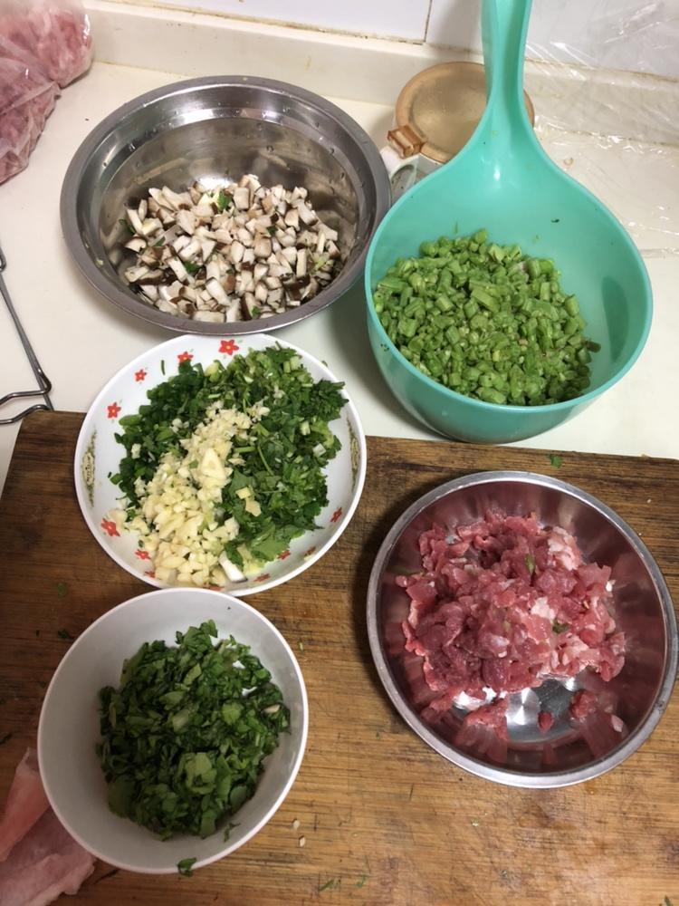 豆角粉丝肉包的做法