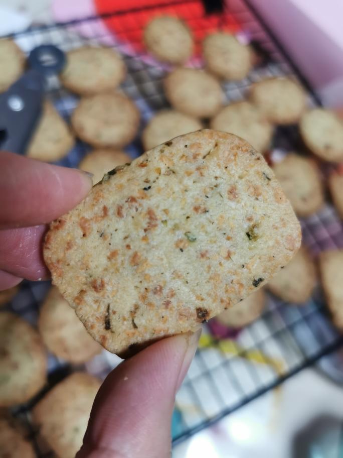 香葱芝士饼干