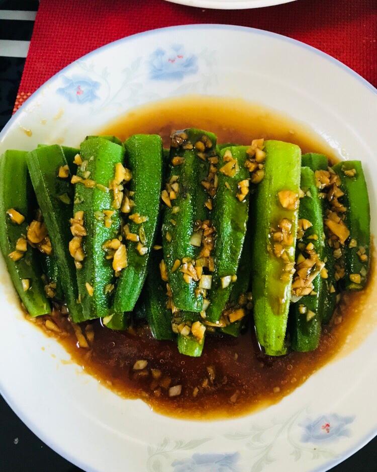 蒜蓉秋葵