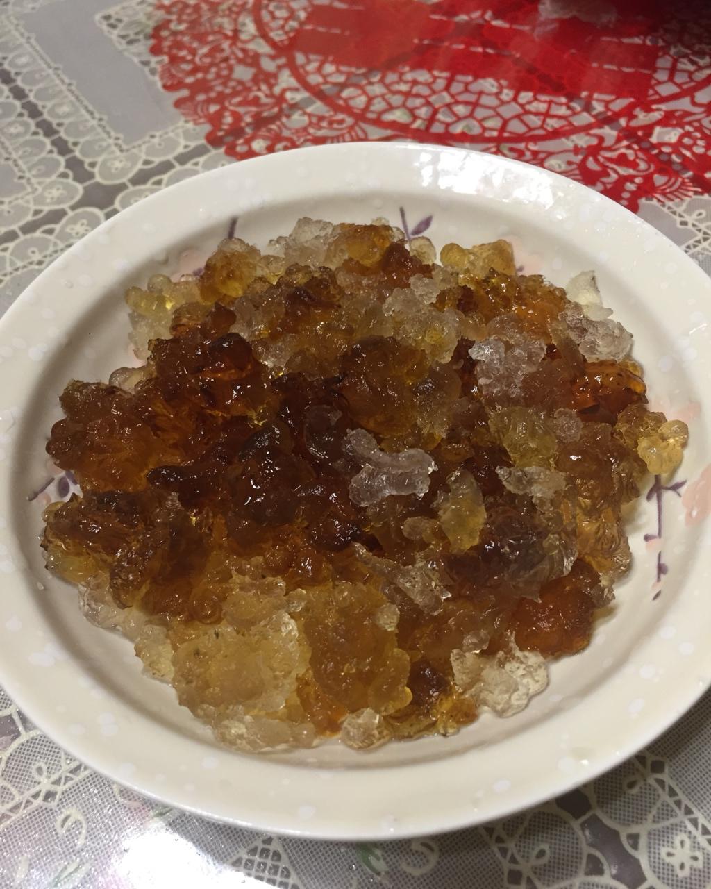 桃胶最简单做法，美容养颜甜品