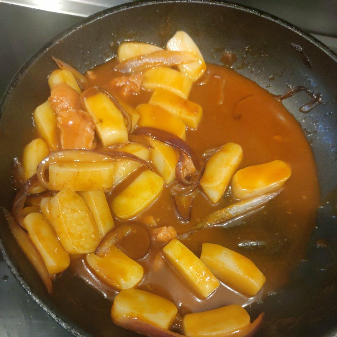 韩式辣炒年糕